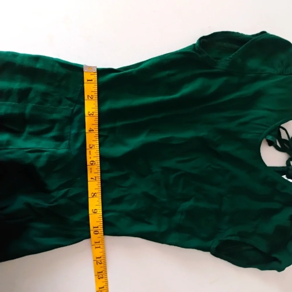 Reformation Emerald Green Jumpsuit. Size 0